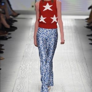 DESIGNER! MAX MARA OVADA TROUSERS in blue